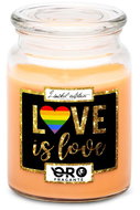 IMPAR Tropical fruit scented candle - LGBT Love is love 500 g - Candle