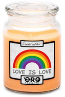 IMPAR Tropical fruit scented candle - LGBT Rainbow 500 g - Candle