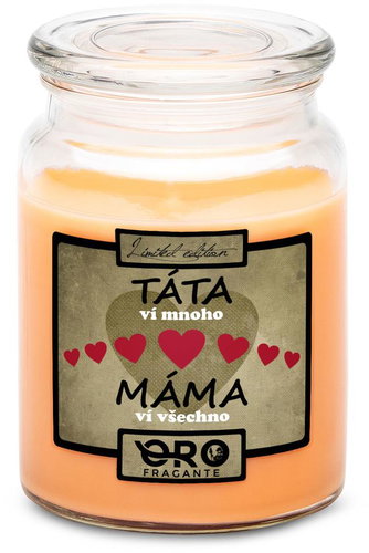 IMPAR Tropical fruit scented candle - Mama knows everything 500 g - Candle - Main image