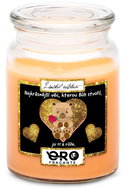 IMPAR Tropical fruit scented candle - Teddy bear with rose 500 g - Candle