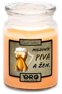 IMPAR Tropical fruit scented candle - Beer and women lover 500 g - Candle