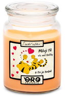 IMPAR Tropical fruit scented candle - I love you more 500 g - Candle
