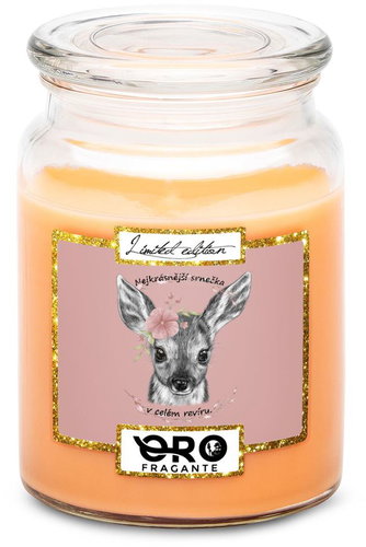 IMPAR Tropical fruit scented candle - The most beautiful deer 500 g - Candle - Main image
