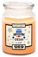 IMPAR Tropical fruit scented candle - The best grandpa in the world 500 g - Candle