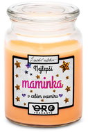 IMPAR Tropical fruit scented candle - The best mum in the universe 500 g - Candle