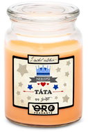 IMPAR Tropical fruit scented candle - The best dad in the world 500 g - Candle