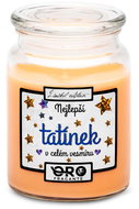 IMPAR Tropical fruit scented candle - The best daddy in the universe 500 g - Candle