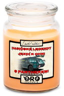 IMPAR Candle with tropical fruit scent - Panther black 500 g - Candle