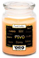 IMPAR Candle with tropical fruit scent - Peony 500 g - Candle