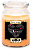IMPAR Tropical fruit scented candle - Family - heart of texts 500 g - Candle