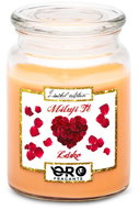 IMPAR Tropical fruit scented candle - Heart of roses 500 g - Candle
