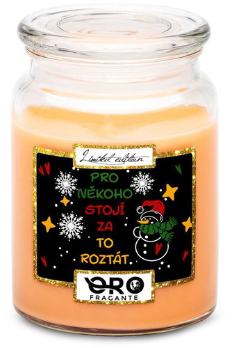 IMPAR Tropical fruit scented candle - Worth melting 500 g - Candle - Main image
