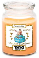 IMPAR Tropical fruit scented candle - Secret dreams - female 500 g - Candle