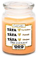 IMPAR Tropical fruit scented candle - Daddy's advice 500 g - Candle