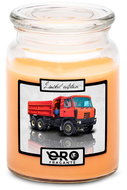 IMPAR Candle with tropical fruit scent - Tatra red 500 g - Candle