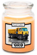 IMPAR Candle with tropical fruit scent - Tatra yellow 500 g - Candle