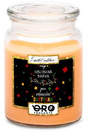 IMPAR Candle with tropical fruit scent - Christmas lights 500 g - Candle