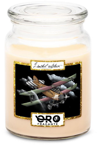 IMPAR Vanilla scented candle - Albatros D. III 500 g - Candle - Main image