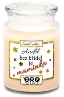 IMPAR Vanilla scented candle - Angel without wings is a mother 500 g - Candle
