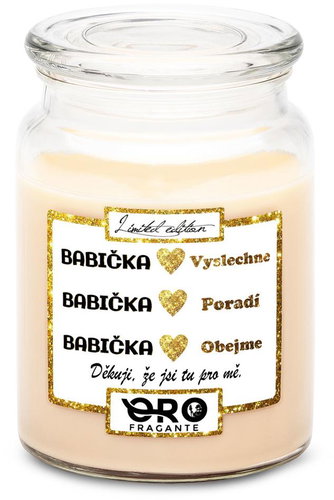 IMPAR Vanilla scented candle - Grandma's advice 500 g - Candle - Main image
