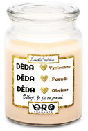 IMPAR Vanilla scented candle - Grandpa's advice 500 g - Candle