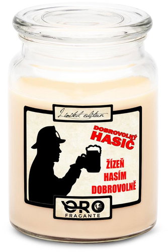 IMPAR Svíčka s vůní vanilky - Dobrovolný hasič 500 g - Svíčka - Hlavní obrázek