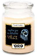 IMPAR Vanilla scented candle - Important things 500 g - Candle