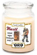 IMPAR Vanilla scented candle - Fireman 500 g - Candle