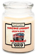 IMPAR Vanilla scented candle - Firefighter legends - Scania 500 g - Candle