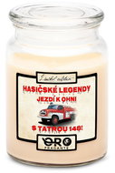 IMPAR Vanilla scented candle - Firefighter legends - Tatra 148 500 g - Candle