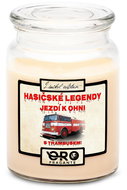 IMPAR Vanilla scented candle - Firefighter legends - Trambus 500 g - Candle