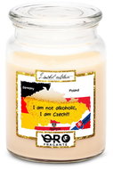 IMPAR Vanilla scented candle - I am not alcoholic 500 g - Candle