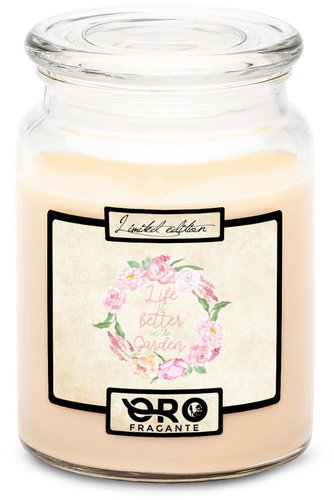 IMPAR Vanilla scented candle - In the garden 500 g - Candle - Main image
