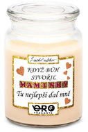 IMPAR Vanilla scented candle - When God made mums 500 g - Candle