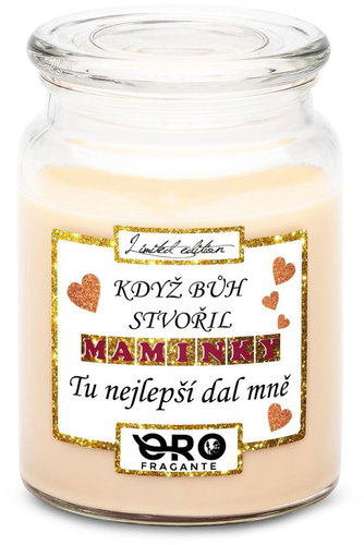 IMPAR Vanilla scented candle - When God made mums 500 g - Candle - Main image