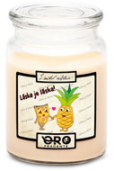 IMPAR Vanilla scented candle - Love is love 500 g - Candle