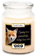 IMPAR Candle with vanilla scent - Fox - hunter 500 g - Candle
