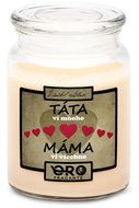 IMPAR Vanilla scented candle - Mum knows everything 500 g - Candle