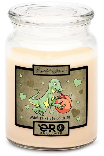 IMPAR Vanilla scented candle - I love you - lizard 500 g - Candle - Main image