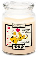 IMPAR Vanilla scented candle - I love you more 500 g - Candle