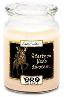 IMPAR Vanilla scented candle - Hunting ride 500 g - Candle
