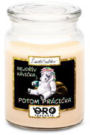 IMPAR Vanilla scented candle - First coffee - unicorn 500 g - Candle