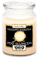 IMPAR Vanilla scented candle - The best grandmother under the sun 500 g - Candle
