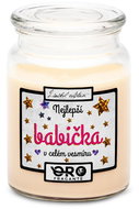 IMPAR Vanilla scented candle - The best grandmother in the universe 500 g - Candle