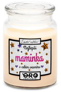 IMPAR Vanilla scented candle - The best mum in the universe 500 g - Candle