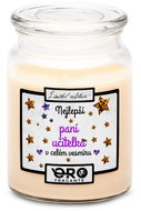 IMPAR Vanilla scented candle - The best teacher in the universe 500 g - Candle