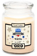 IMPAR Vanilla scented candle - The best dad in the world 500 g - Candle