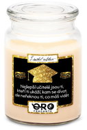 IMPAR Vanilla scented candle - The best teachers 500 g - Candle