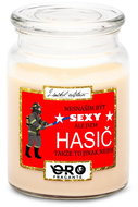 IMPAR Vanilla scented candle - Sexy fireman 500 g - Candle