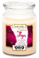IMPAR Candle with vanilla scent - Sagittarius (23.11. - 21.12. ) - red 500 g - Candle